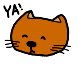 little brown fox sticker #12555260