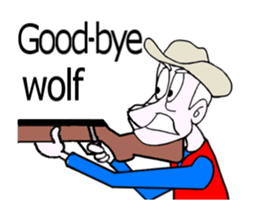 Animated Stickers of The sheep sticker #12555932