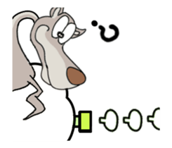Animated Stickers of The sheep sticker #12555938