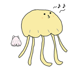 The Jellies - A jellyfish for every mood sticker #12556217