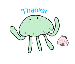 The Jellies - A jellyfish for every mood sticker #12556220