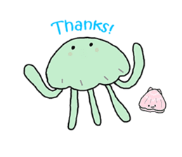 The Jellies - A jellyfish for every mood sticker #12556220