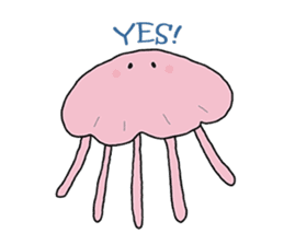 The Jellies - A jellyfish for every mood sticker #12556228