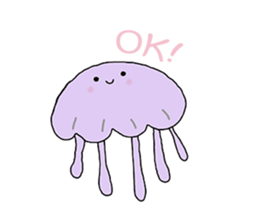 The Jellies - A jellyfish for every mood sticker #12556229