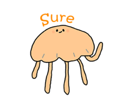 The Jellies - A jellyfish for every mood sticker #12556230