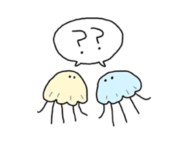 The Jellies - A jellyfish for every mood sticker #12556234