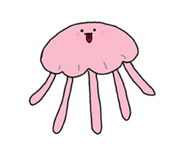 The Jellies - A jellyfish for every mood sticker #12556235