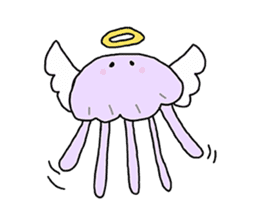 The Jellies - A jellyfish for every mood sticker #12556236