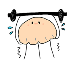 The Jellies - A jellyfish for every mood sticker #12556239