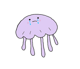 The Jellies - A jellyfish for every mood sticker #12556242