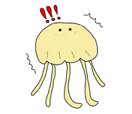 The Jellies - A jellyfish for every mood sticker #12556250