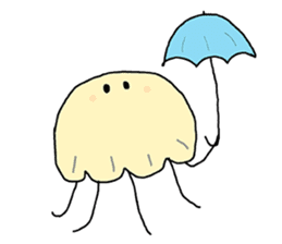 The Jellies - A jellyfish for every mood sticker #12556252