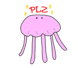 The Jellies - A jellyfish for every mood sticker #12556253