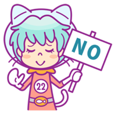nekoneko space travelers sticker #12556375