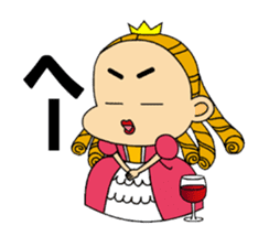 Wine Princess sticker #12556960