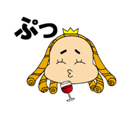 Wine Princess sticker #12556966