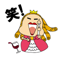 Wine Princess sticker #12556967