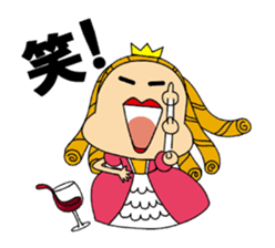 Wine Princess sticker #12556967