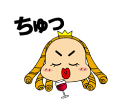 Wine Princess sticker #12556972