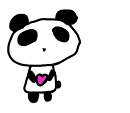 pophop panda sticker #12557383