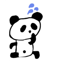 pophop panda sticker #12557386
