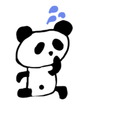 pophop panda sticker #12557386