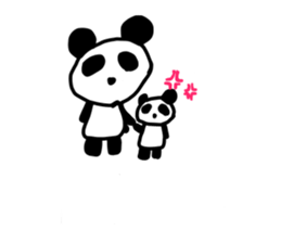 pophop panda sticker #12557387