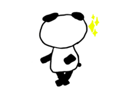 pophop panda sticker #12557390