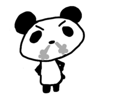 pophop panda sticker #12557391