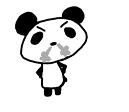 pophop panda sticker #12557391