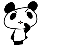 pophop panda sticker #12557393