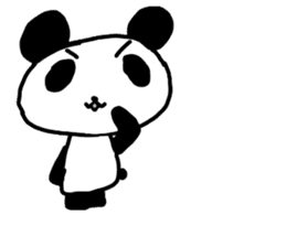 pophop panda sticker #12557393