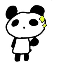 pophop panda sticker #12557397