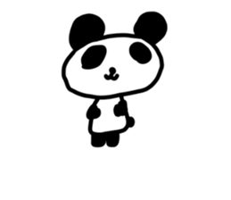 pophop panda sticker #12557407