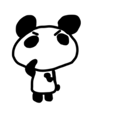 pophop panda sticker #12557409
