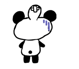 pophop panda sticker #12557410