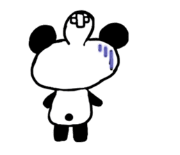 pophop panda sticker #12557410