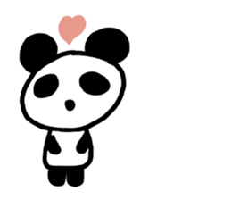 pophop panda sticker #12557412