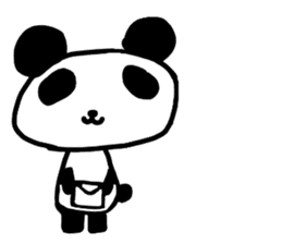 pophop panda sticker #12557413