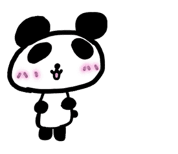 pophop panda sticker #12557414