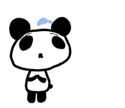 pophop panda sticker #12557417