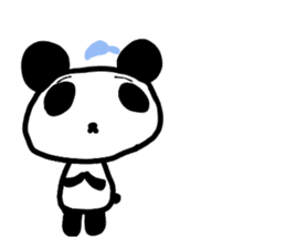 pophop panda sticker #12557417