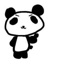 pophop panda sticker #12557419