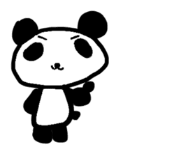 pophop panda sticker #12557419