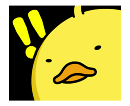 Moving Chick! - Animation Sticker sticker #12557571