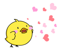 Moving Chick! - Animation Sticker sticker #12557581