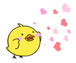 Moving Chick! - Animation Sticker sticker #12557581