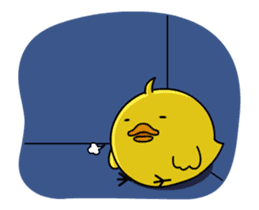Moving Chick! - Animation Sticker sticker #12557586