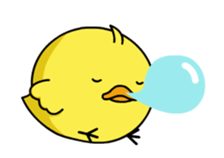 Moving Chick! - Animation Sticker sticker #12557587