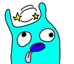 talkative animal 5 sticker #12558231